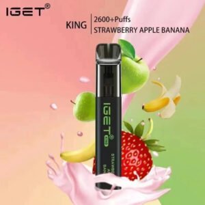 IGET King Vape – Strawberry Apple Banana (2600 Puffs)