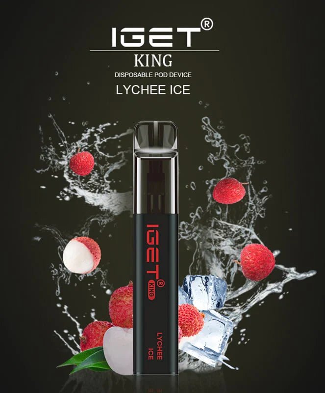 IGET King Vape – Lychee Ice (2600 Puffs)