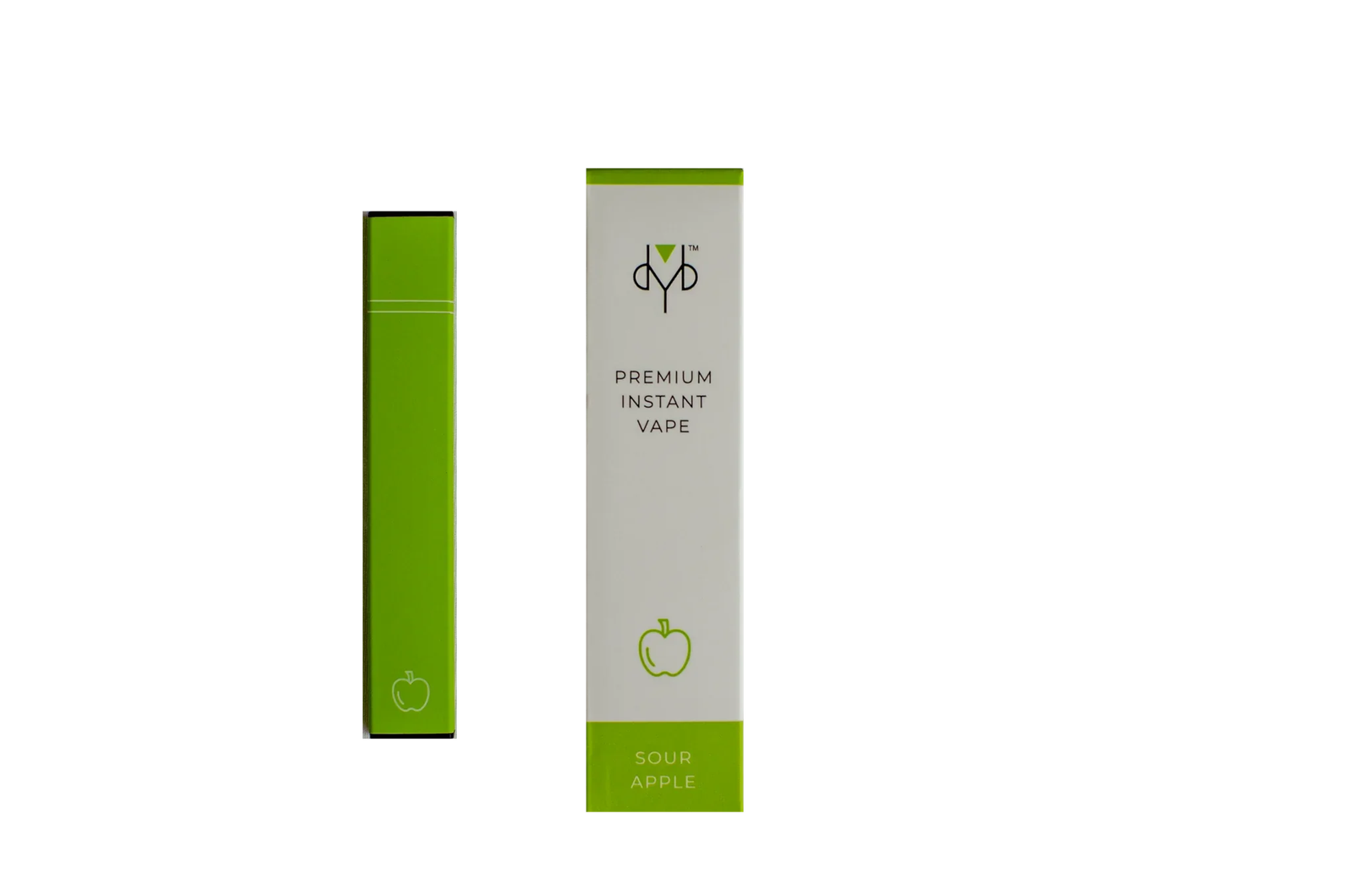 DYB Vape Sour Apple Disposable
