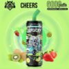 Vaplucky Cheers – Strawberry Kiwi (6000 Puffs)