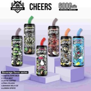 Vaplucky Cheers – Strawberry (6000 Puffs)