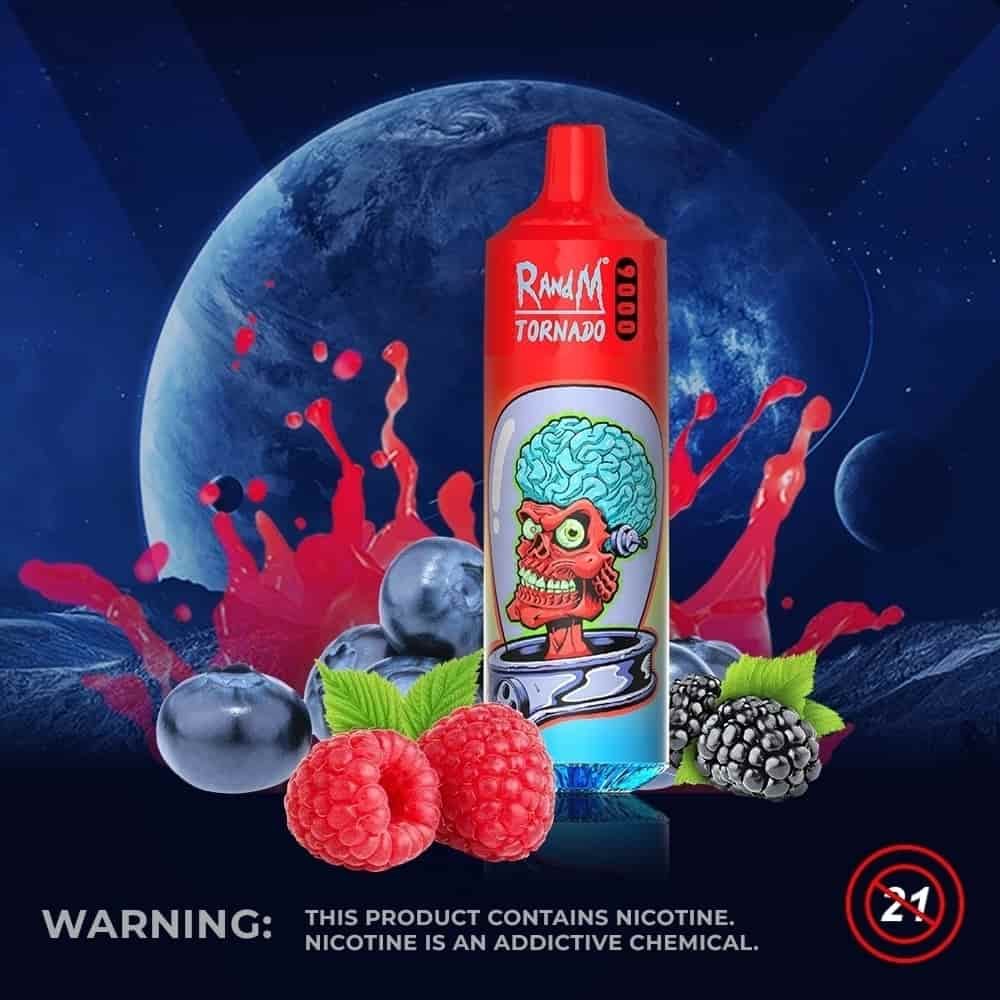 Tornado R&M Mixed Berries (9000 Puffs)