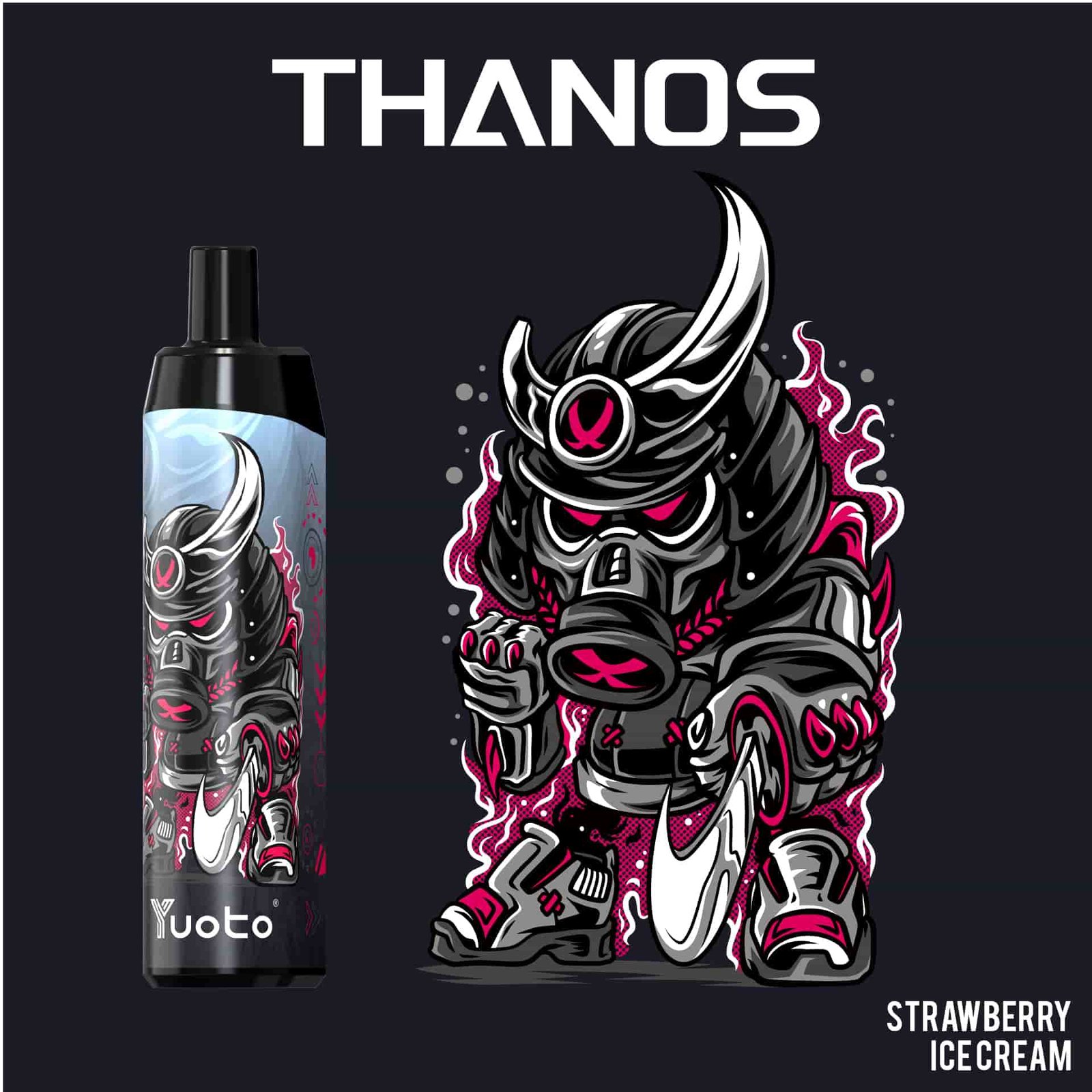 Yuoto Thanos – Strawberry Ice Cream (5000 Puffs)