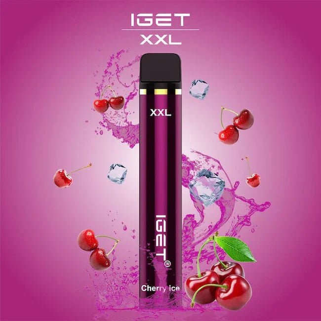 IGET XXL Vape – Cherry Ice (1800 Puffs)