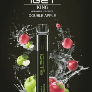 IGET King Vape – Double Apple (2600 Puffs)