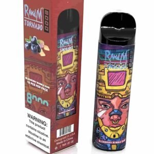 Tornado R&M Blueberry Bubble Gum (8000 Puffs)