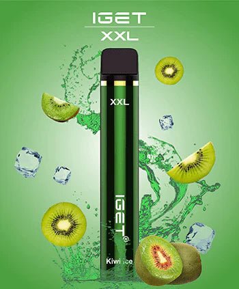 IGET XXL Vape – Kiwi Ice (1800 Puffs)