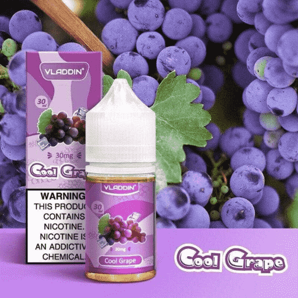 Vladdin Nic Salt – Cool Grape