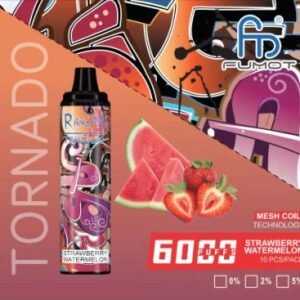 Tornado R&M Strawberry Watermelon (6000 Puffs)