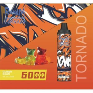 Tornado R&M Disposable Gummy Bear (6000 Puffs)