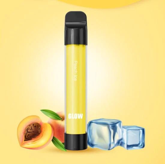 Vapeman Glow – Peach Ice (800 Puffs)