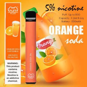 Puff Plus Orange Soda (800 Puffs) - Image 2