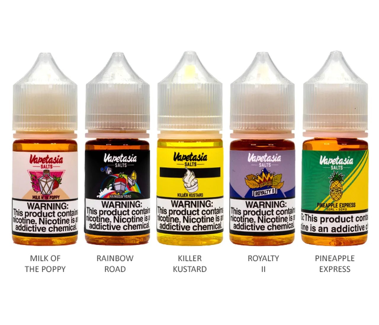 Vapetasia Salts – All Flavours - Image 2