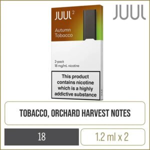 Alternative view of JUUL2 Autumn Tobacco Pods (2 Pods)