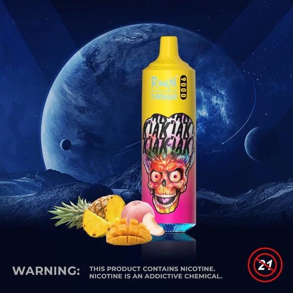 Tornado R&M Peach Mango Pineapple (9000 Puffs)