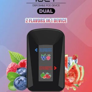 IGET Dual – Blueberry Raspberry & Strawberry Watermelon (2100 Puffs)