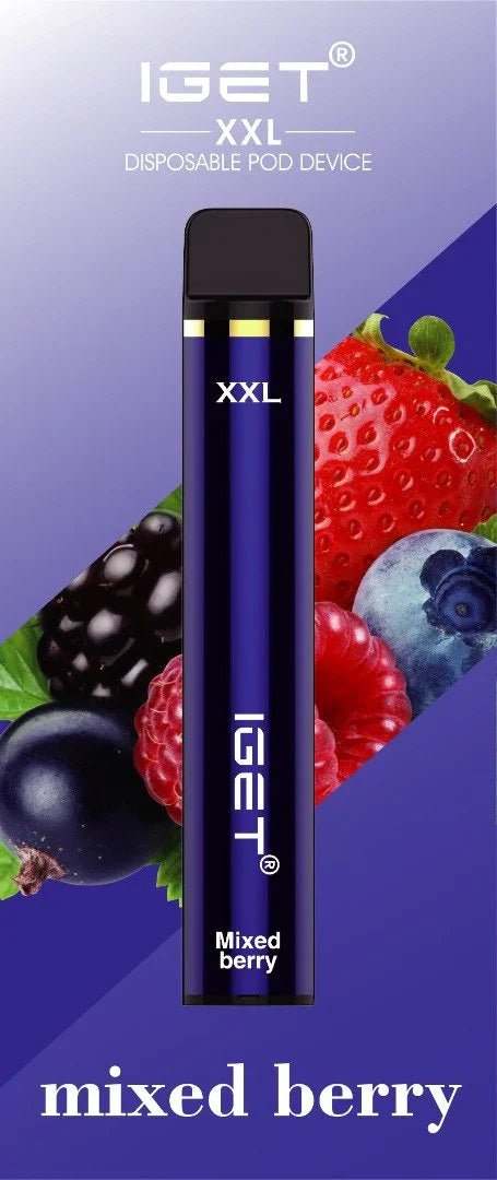 IGET XXL Vape – Mixed Berry (1800 Puffs)