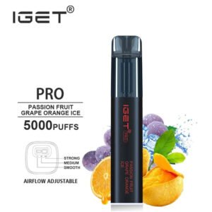 IGET PRO – Passion Fruit Grape Orange Ice (5000 Puffs)