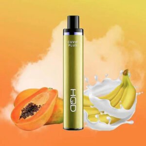 HQD Cuvie Plus – Banana Papaya (1200 Puffs)