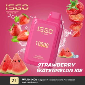 ISGO BAR 10000 – STRAWBERRY WATERMELON ICE