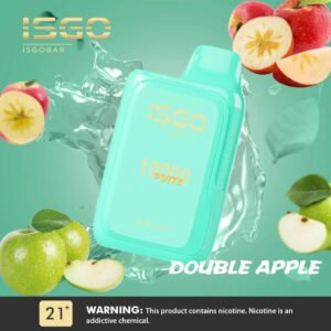 ISGO BAR 10000 – DOUBLE APPLE