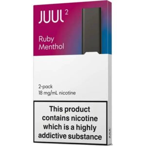 Alternative view of JUUL2 Ruby Menthol Pods (2 Pods)