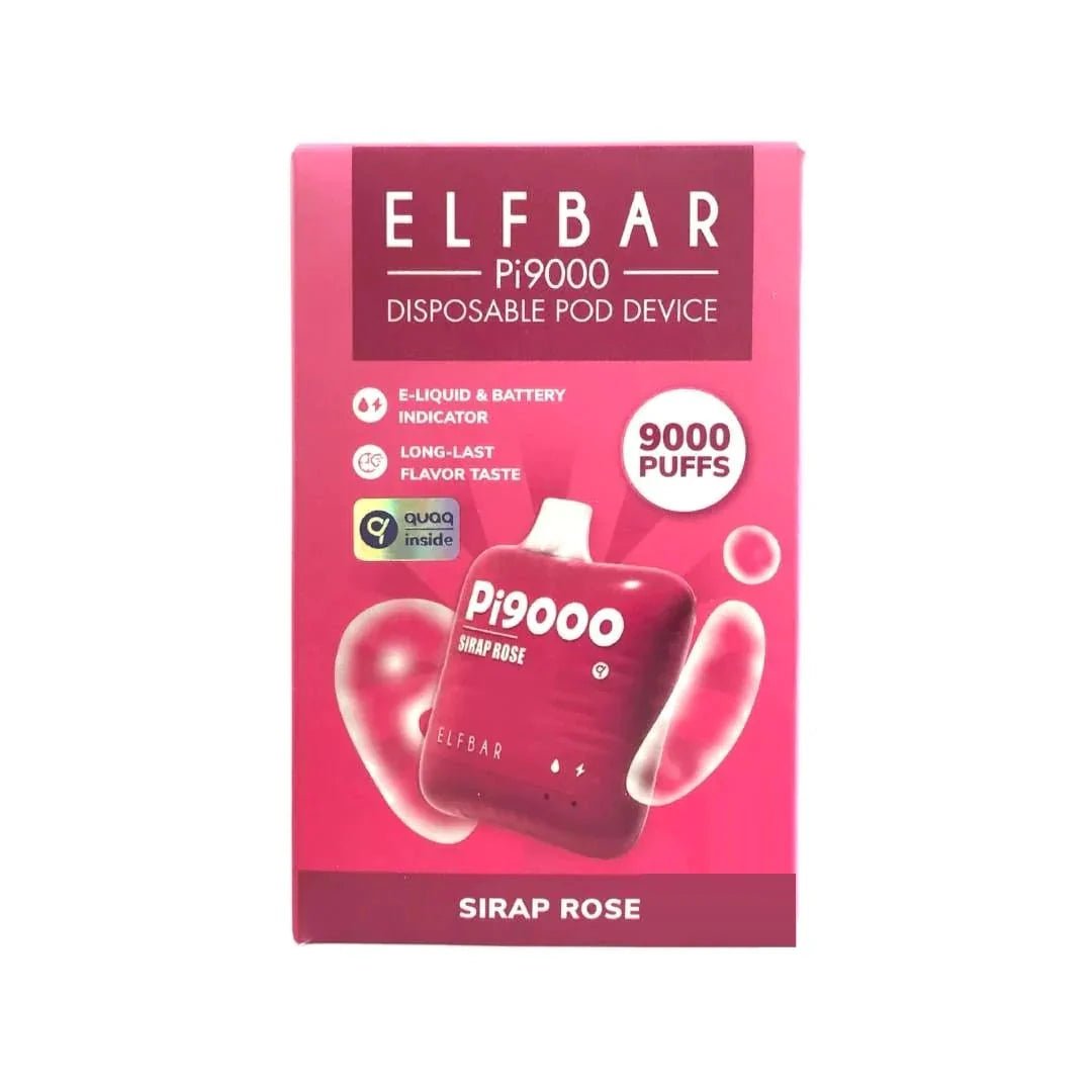 ELF BAR Pi9000 – Sirap Rose (9000 Puffs)