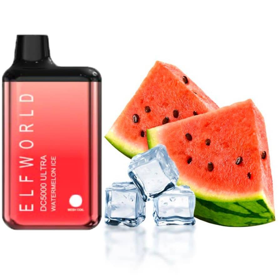 Elfworld DC5000 Ultra – Watermelon Ice (5000 Puffs)