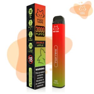 FoxyVape – Double Apple (3000 Puffs)