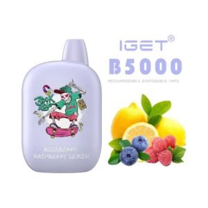 IGET B5000 – Blueberry Raspberry Lemon (5000 Puffs)