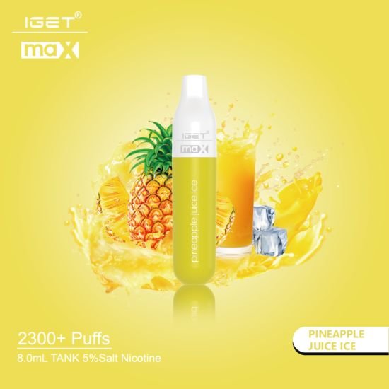 IGET Max Vape – Pineapple Juice Ice (2300 Puffs)