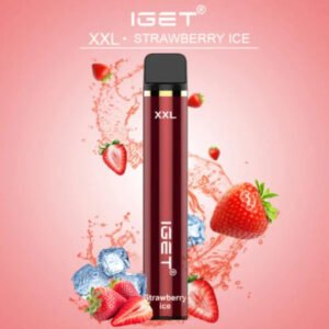 IGET XXL Vape – Strawberry Ice (1800 Puffs)
