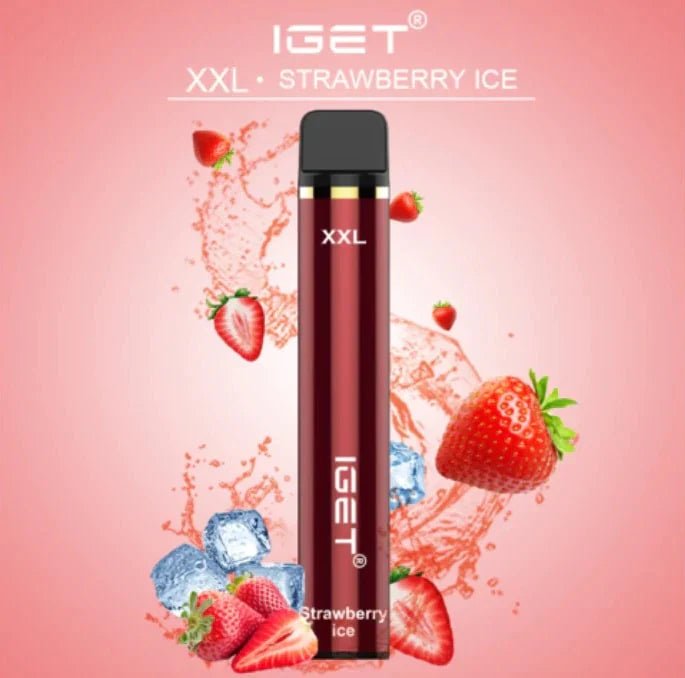 IGET XXL Vape – Strawberry Ice (1800 Puffs)