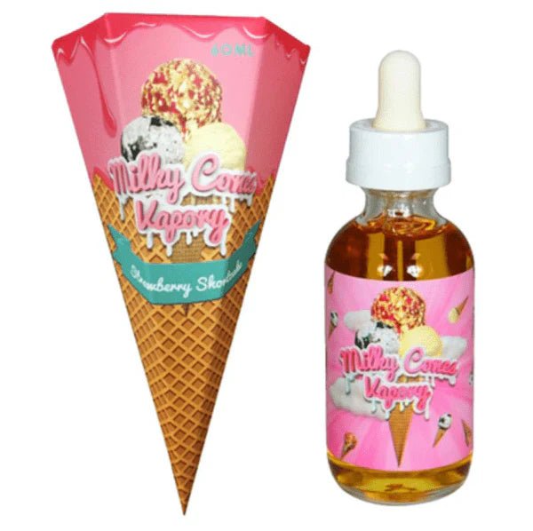 Milky Cones Vapory – Strawberry Shortcake E-Liquid