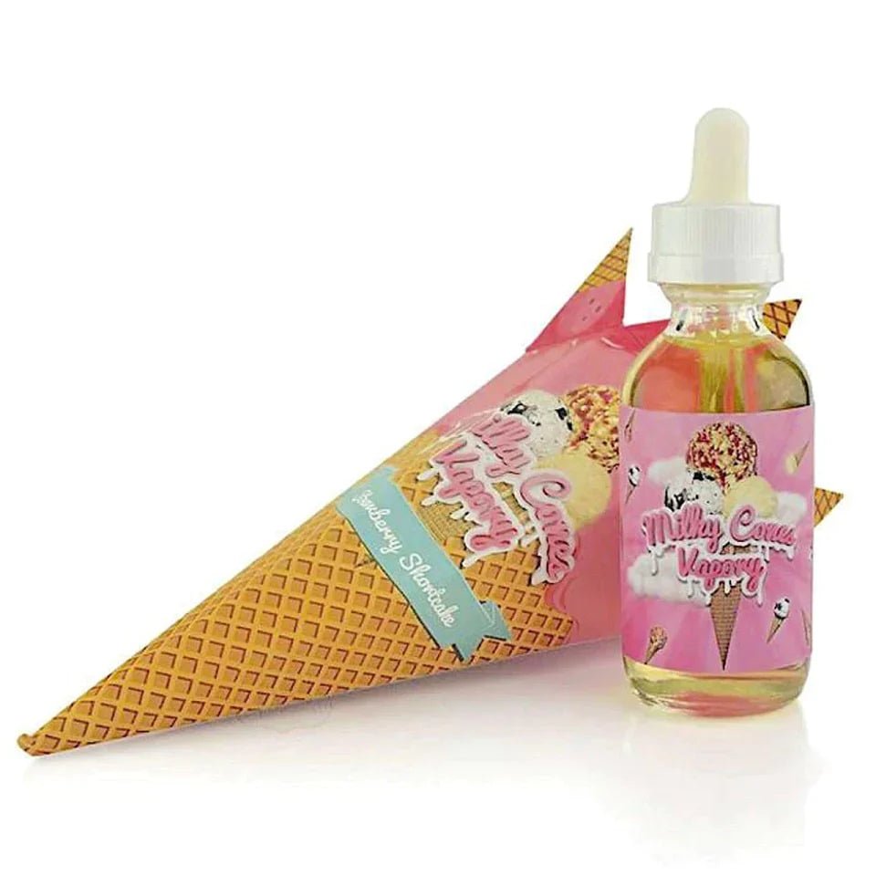 Milky Cones Vapory – Strawberry Shortcake E-Liquid - Image 3