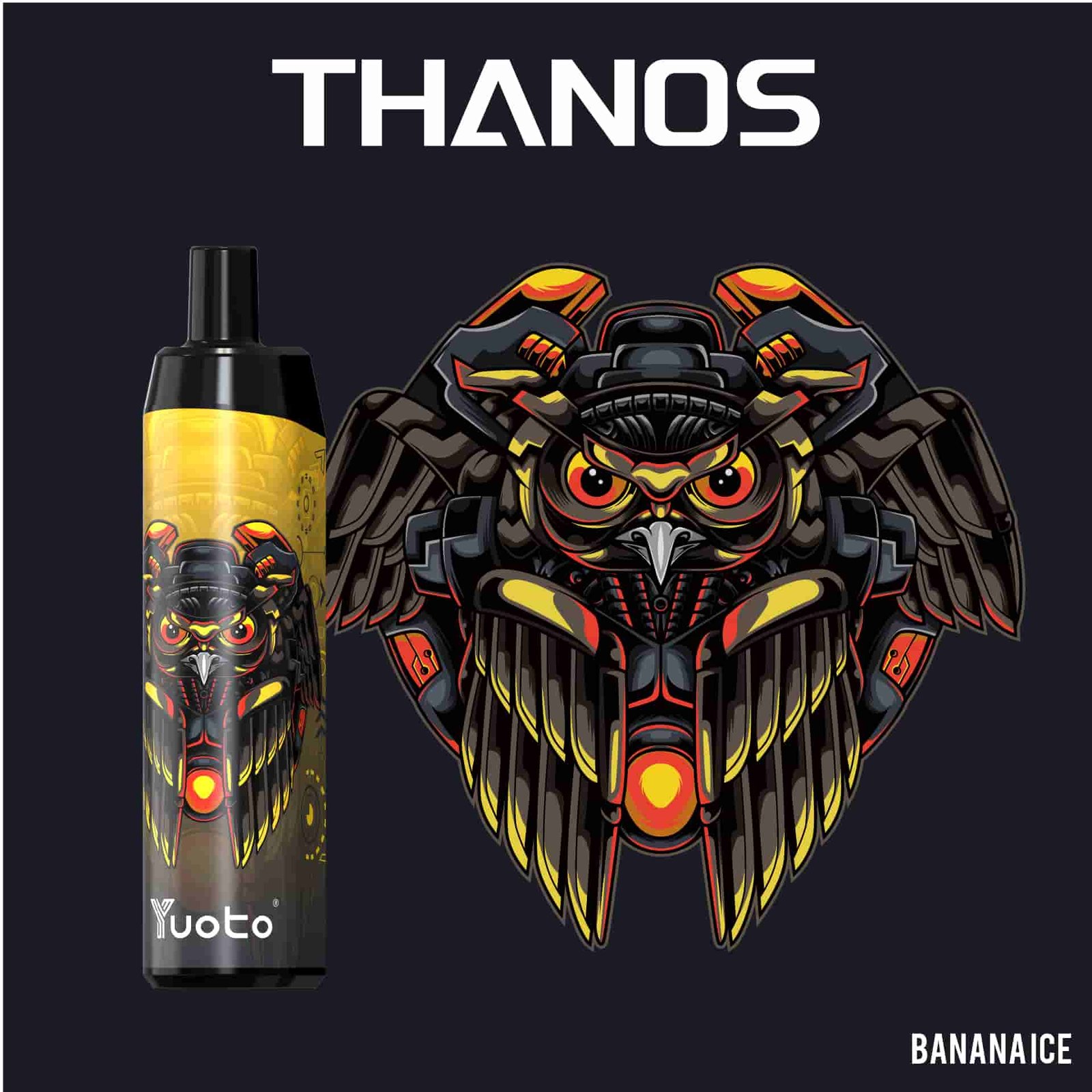 Yuoto Thanos – Banana Ice (5000 Puffs)
