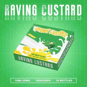 Raving Custard Milky Nicotine Salt – Gift Box