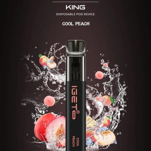 IGET King Vape – Cool Peach (2600 Puffs)