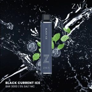 Zaur Black Currant Ice Disposable (3000 Puffs)