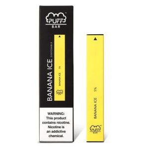 Puff Bar Disposable Device Banana Ice