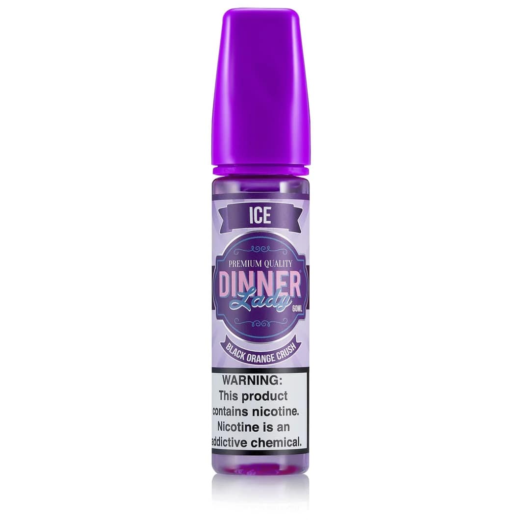 Dinner Lady Ice E Liquid – Black Orange Crush