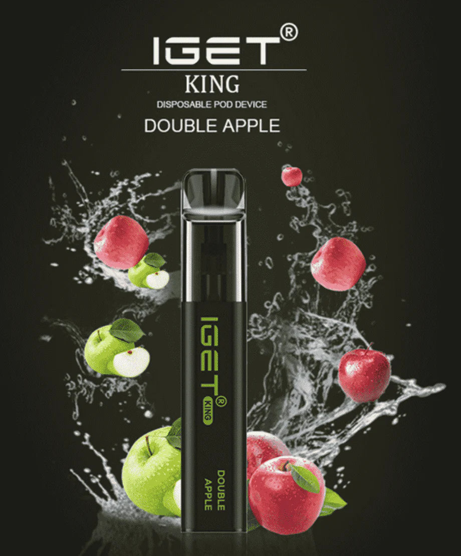 IGET King Vape – Double Apple (2600 Puffs)