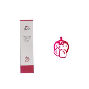 DYB Vape Iced Strawberry Disposable