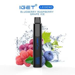 IGET Legend – Blueberry Raspberry Grape Ice (4000 Puffs)