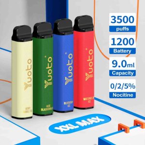 Yuoto XXL MAX Raspberry (3500 Puffs)