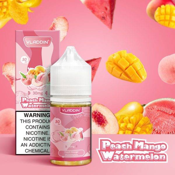 Vladdin Nic Salt – Peach Mango Watermelon