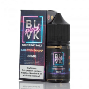 BLVK Pink Series Nicotine Salt – Iced Berry Banana
