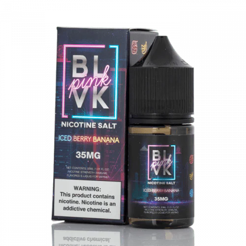 BLVK Pink Series Nicotine Salt – Iced Berry Banana