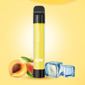Vapeman Glow – Peach Ice (800 Puffs)