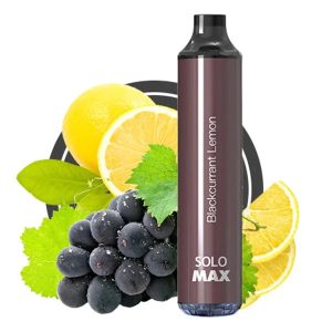 Vapeman Solo MAX – Blackcurrant Lemon (4000 Puffs)